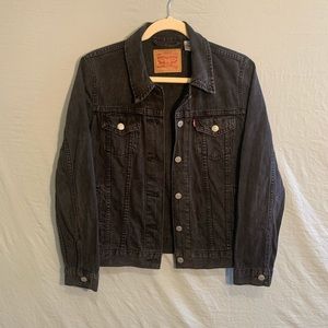 BLACK JEAN LEVIS JACKET